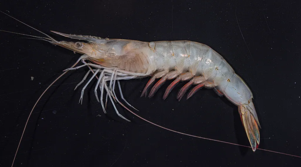 大红虾现代生物参考照片